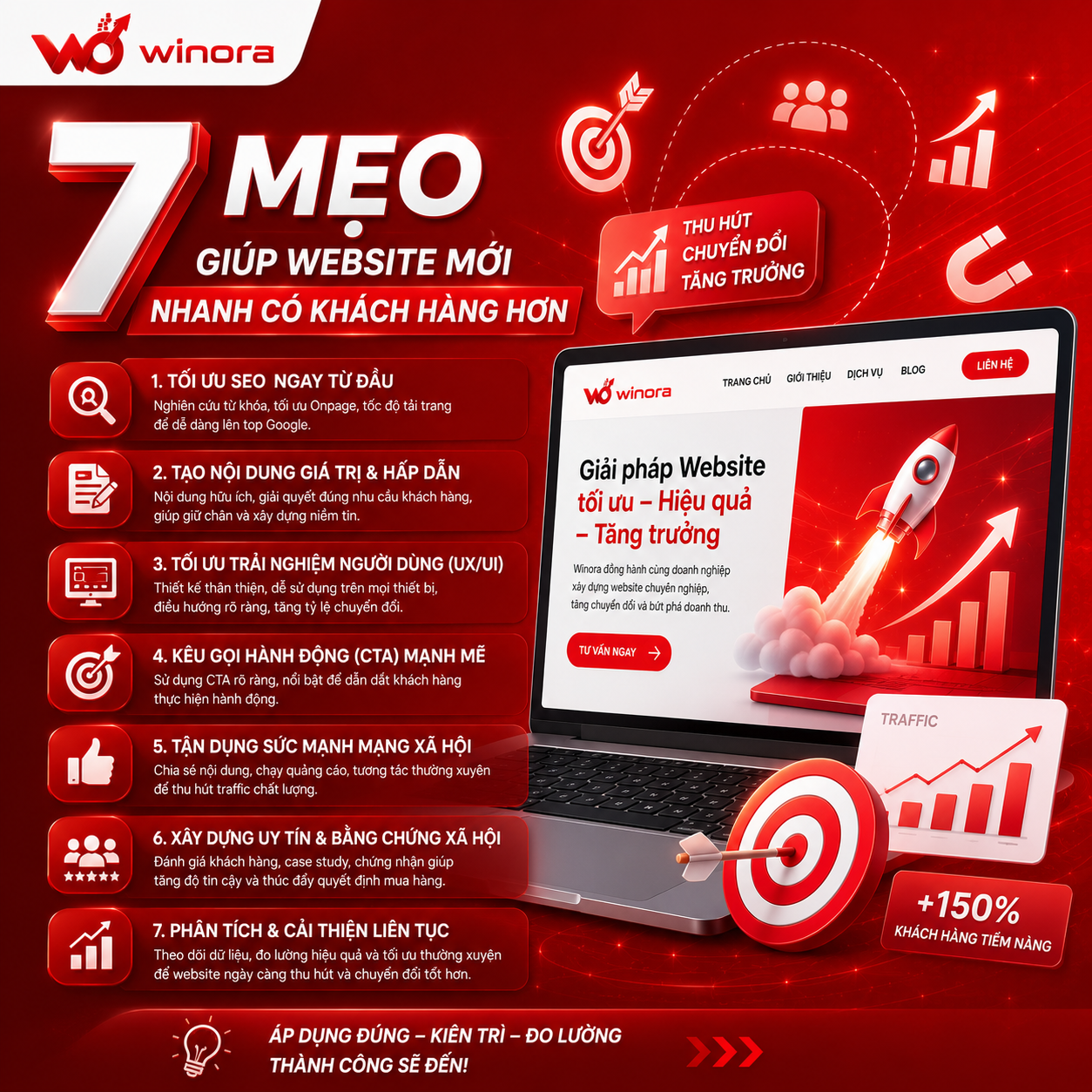 7 Mẹo Giúp Website Mới Nhanh Có Khách Hàng Hơn