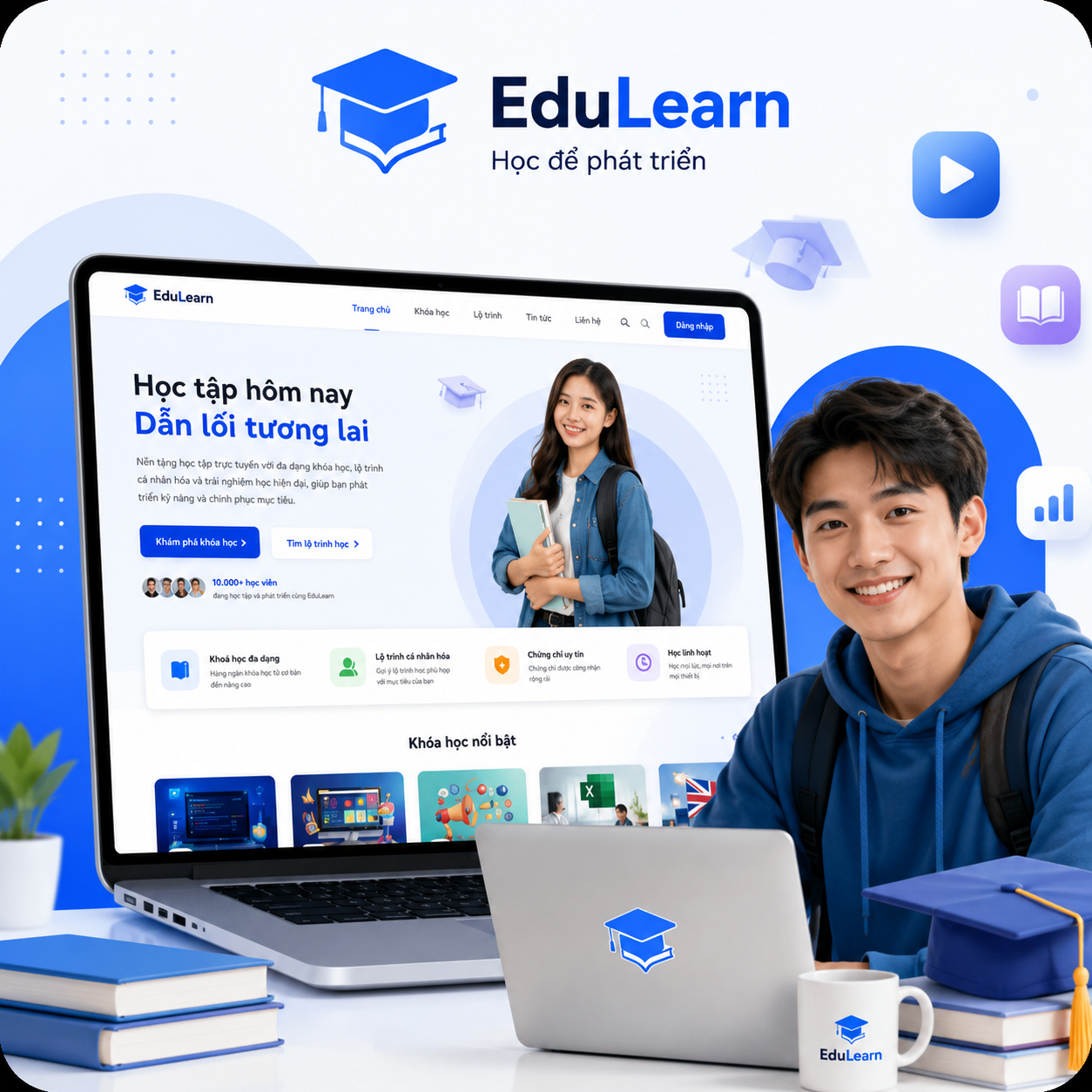 Mẫu giao diện giáo dục đào tạo